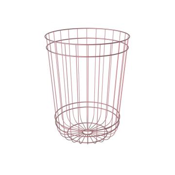 round metal storage cloth rack