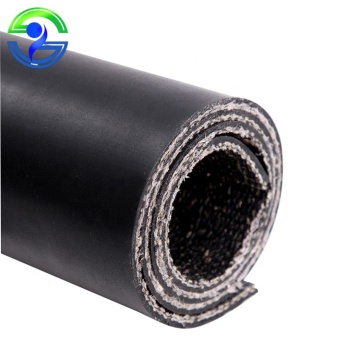 Inserimento di resistenza alla trazione alta un foglio di gomma neoprene in fibra di tessuto a strato