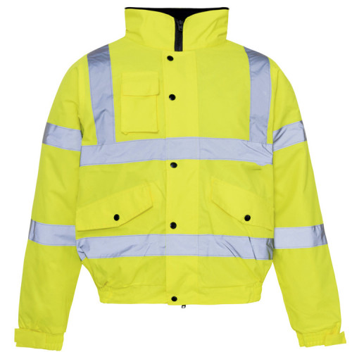 Hot selling winter jacket hivz safety rain wear