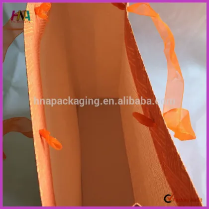 Patent owned quilling paper made shopping bag