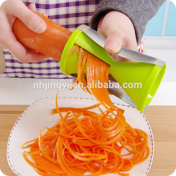 Quickly create noodles made fruits spiralizer veggies 4 blade vegetable cutter models
