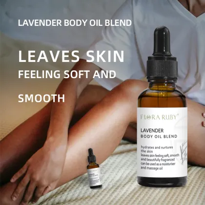 Customizable Moisturizing Body Massage Oil with Aromatherapy Essential Oils