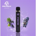 Vape de descarte de sabor de fruta de fruto de fruta de venda quente