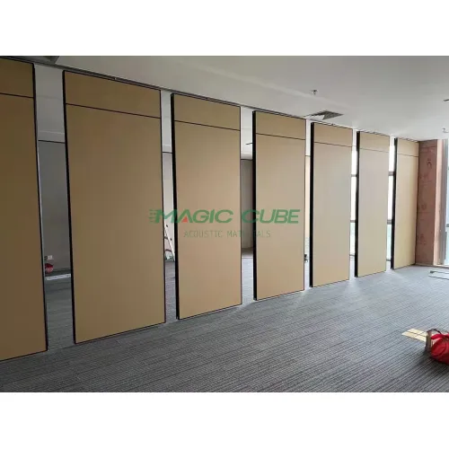 Hotel acoustic sound insulation movable hall partition