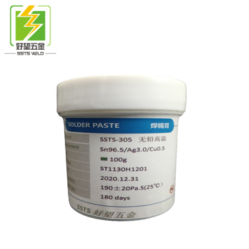 Wholesale Supplier of Lead-Free Solder Paste (SSTS-P63/37A1) in China