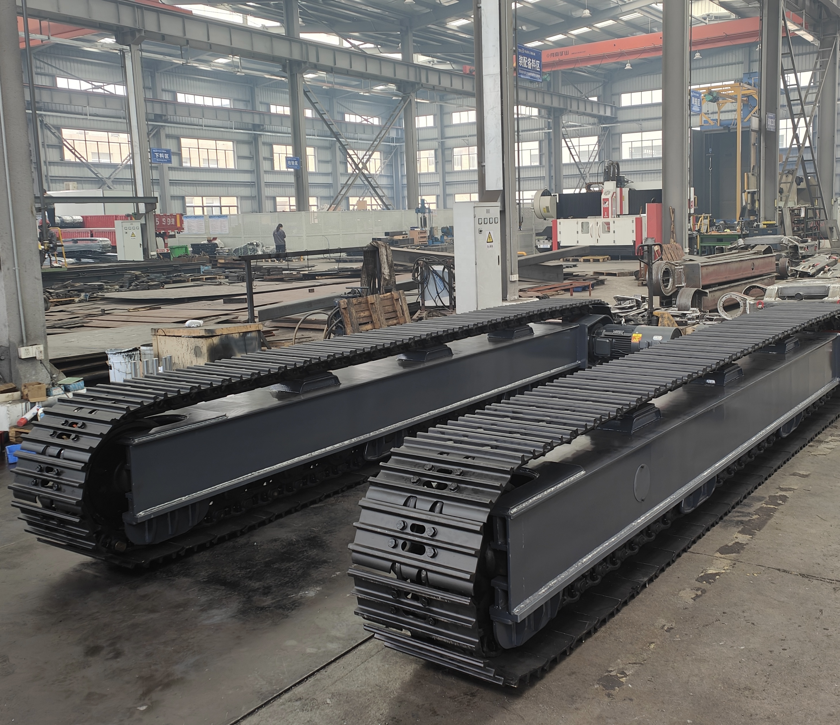 Steel Crawler Track Undercarriage for Agriculture Machine