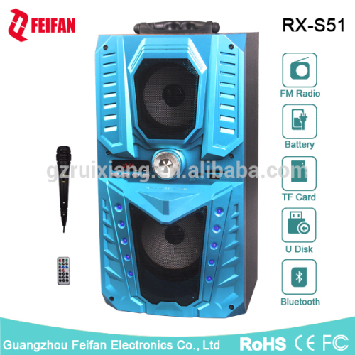 Top Sale 5.0 Inch Portable Bluetooth Speaker With Fm Radio RX-S51