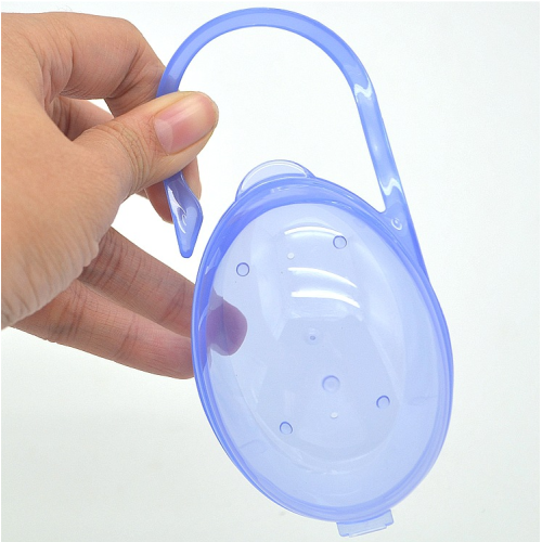 Veiligheid Plastic Baby Fopspenen Clips Tepels Case