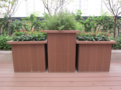 morden WPC flower box,wpc flower box,flowers delivery boxes