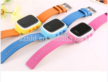 2017 factory price cheap gps kids smart watch Q90 for kids