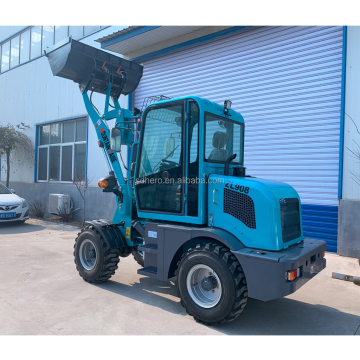 Mini Articulated Wheel Loader MR908: Efficient 800kg Mountain Raise Equipment