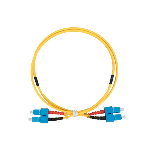 SC/UPC-SC/UPC 1,5M G652D DUPLEX AMARELO FIBRA OPTIC PACT CORD