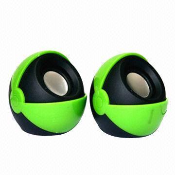 3.5mm General Horn-shaped Mini Speakers with 150Hz-20kHz Frequency Response