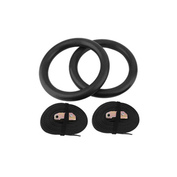 Straps Buckles Strength Training Pull Up Abs Gymnastic Fitness Rings With Adjustable Straps