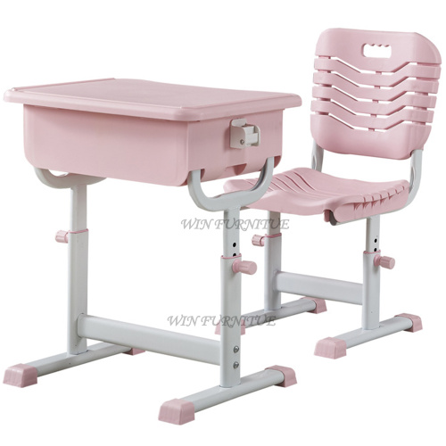 Student desks and chairs School Furniture Classroom Chair And Desk Set Manufactory