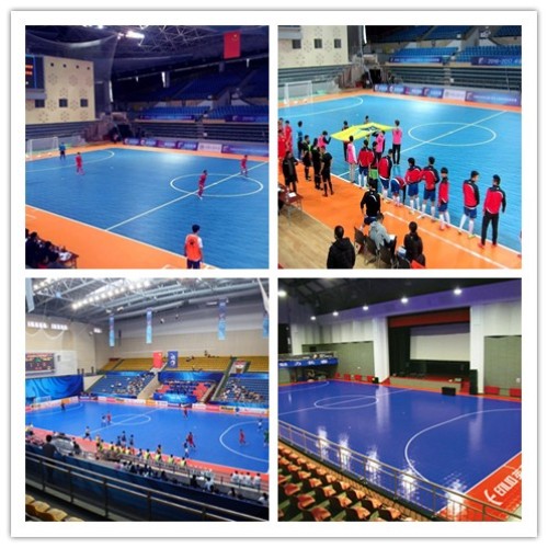 Sports Flooring for Indoor Futsal Pitch