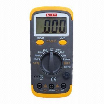 6013 Capacitance Meter with Data Hold and Backlight