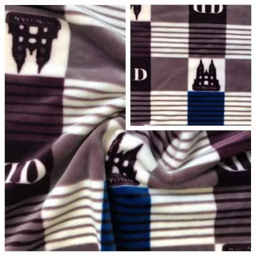 80%Polyester 20%Spandex Silver Fox Wool Knitting Fabric