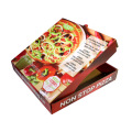 Reka Bentuk Custom Printed Eco Dilipat Pizza Takeaway Box