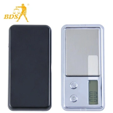 100/200/500g Mini Digital Pocket Scale Used for Tea, Jewelry, Pill, Food  Weighing (BRS-PS03) - China Pocket Scales, Square Pocket Scale