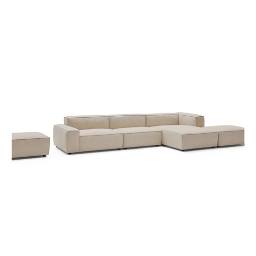 Fashionable And Textured Design Corner Sofas Durable And Stable High Density Sponge Corner Sofas Manufactory