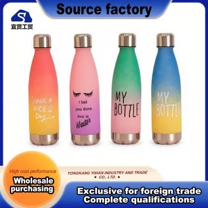 Single Layer Pc Plastic Cola Shaped Bottle