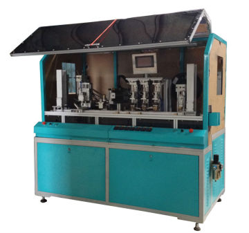 SMCCM-4 Full Automatic Contact Smart Card Milling and Chip Implanting and Testing Machine