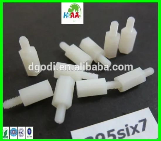 M3 M4 Nylon male Hexagon PCB standoff nylon spacer support