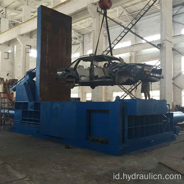 Compactor Mesin Press Baling Mobil Kecil Tugas Berat Heavy