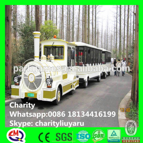 New amusement rides TUV certificated electric trackless train rides