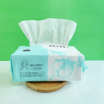 Disposable Cotton Face Towels 20x20CM Nonwoven Makeup Remover