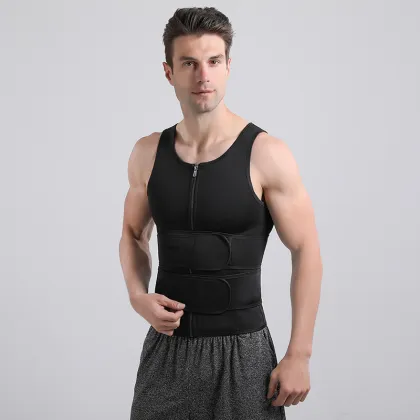 2022 New Neoprene Reducing Girdles and Waist Trimmers for Men