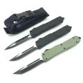 Spring Switch Blade OTF Tactical Pocket Knife