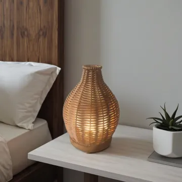 wholesale rattan ultrasonic portable humidifier