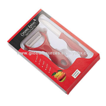 Paring Knife with Peeler in One Set