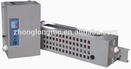 Plastic film corona treatment film machine