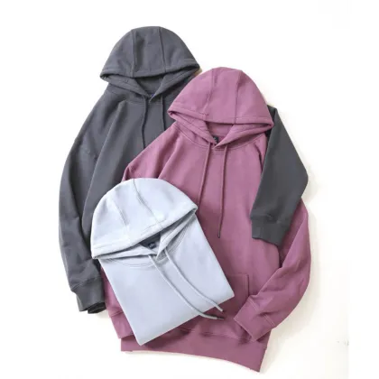 OEM&ODM Custom Men's Oversized 320g Cotton Hoodie
