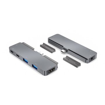 7-in-1 USB-C-Hub mit 4K HDMI, 100W PD-Ladung für iPad MacBook