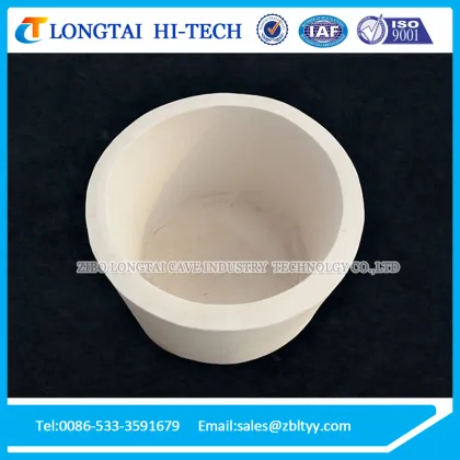 Hot Sale:Sintered Glass Fire Clay Crucible