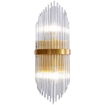 Copper Crystal Post-Modern Bedroom and Living Room Wall Lamps
