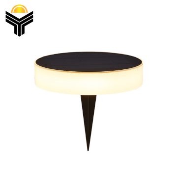 YUNDUO Customized RGB Decor Glass Solar LED Garden Lights 1.5W/2.5W