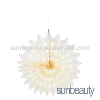 2016 hot sale paper fan party decoration wall hanging decoration Christmas decoration