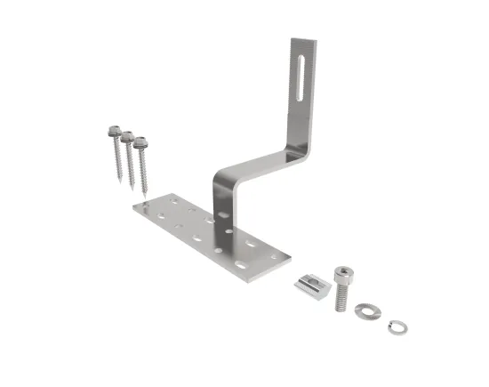 304 Stainless Steel Solar Panel Hook for Roof Installation - Clay Tile Series Accessory