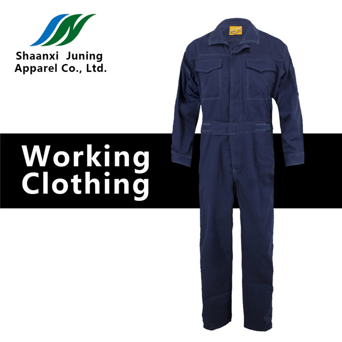 Navy Blue Cotton Coveralls