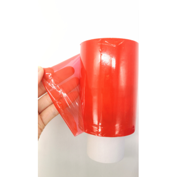 Color hand roll stretch wrap film