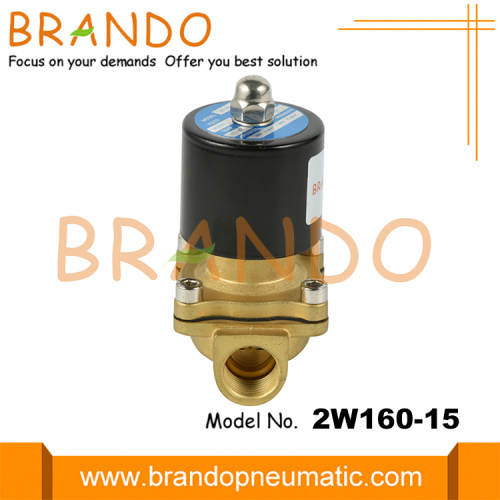 2/2 Way 2W160-15 NC 1/2 &#39;&#39; Válvula solenoide eléctrica