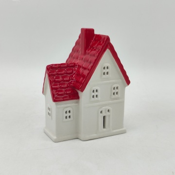 Mini Ceramic House LED Lamp