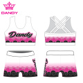 Dye Sublimation College Cheer Uniforms for Training