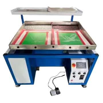 Shaking Machine: An Efficient Solution for Rhinestone Sheet Processing - Including Automatic Brushing and Template Filling