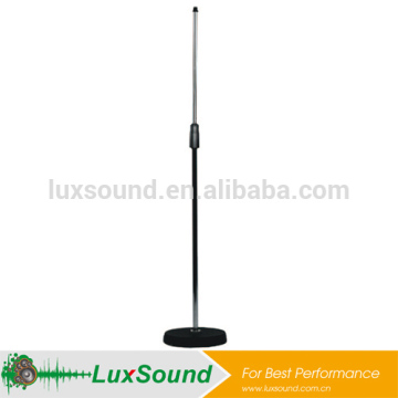 mic stand, iron base microphone stand with larger clutch